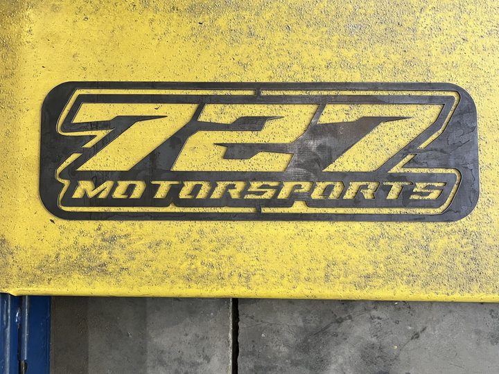 Small view of custom plasma cut business sign